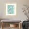 Coastal Egret I v2 by Sue Schlabach Wood Framed Wall Art Print 24 in. W x 27 in. H